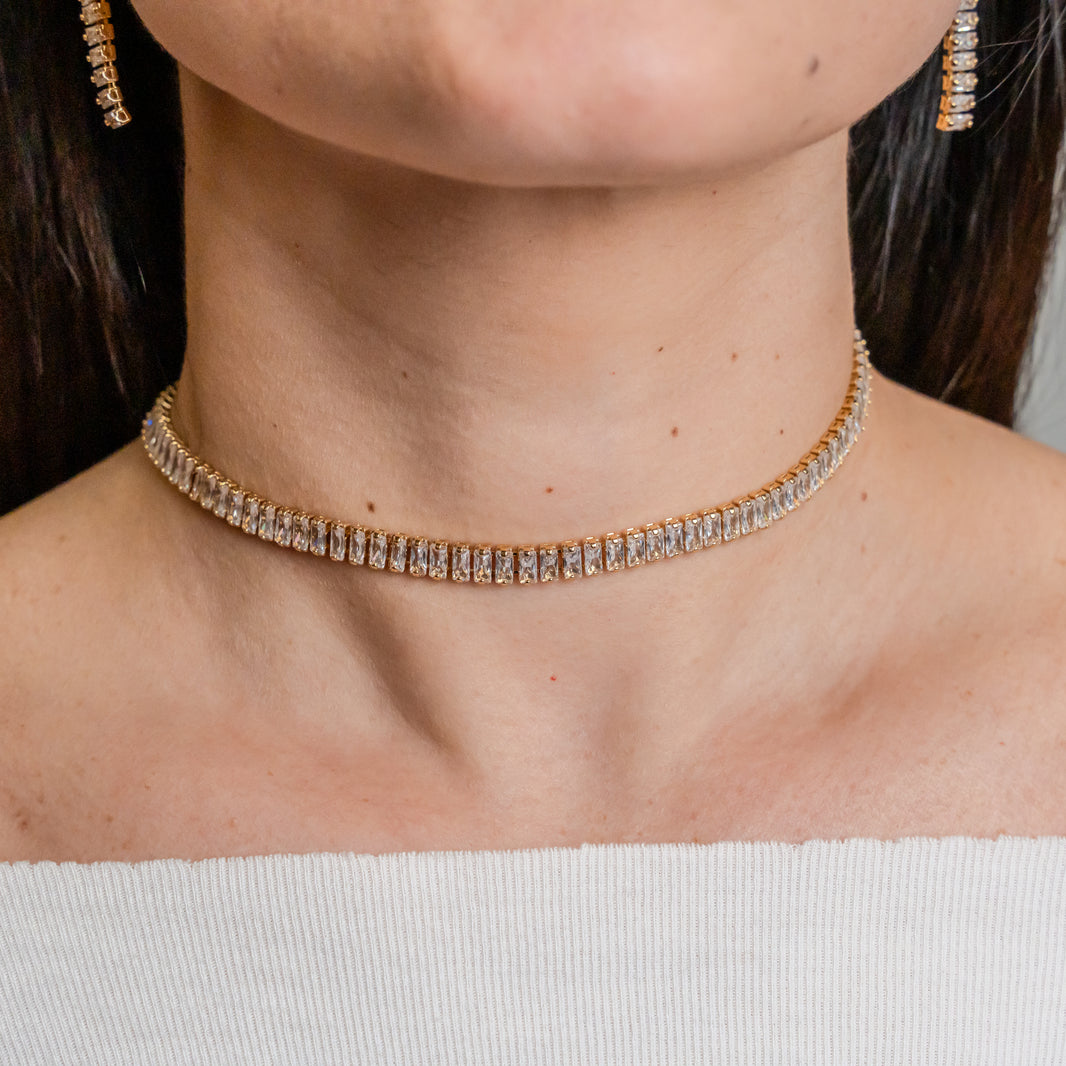 Collana Baguette