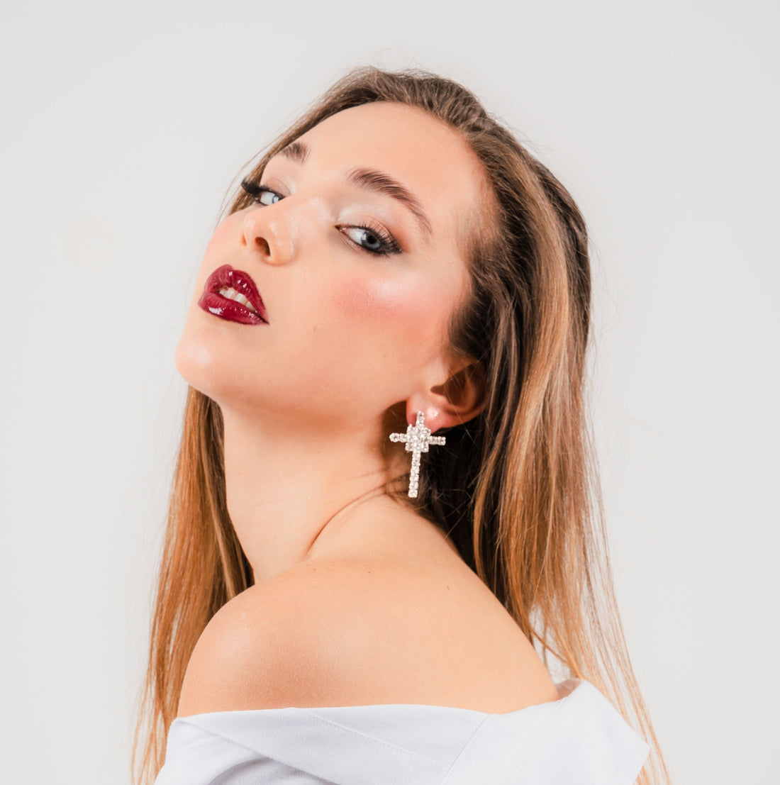 Orecchino Rosa dei Venti