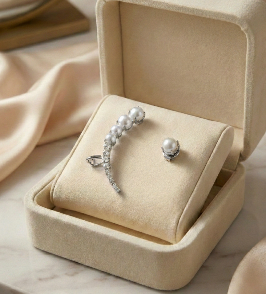 Ear Cuff Dalila Pearl